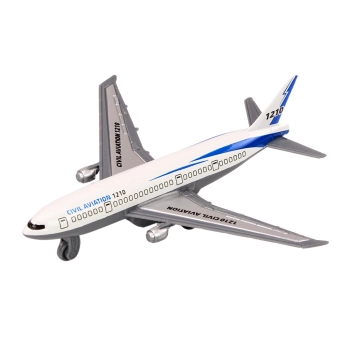 Samolot Pasażerski Napęd Frykcyjny Metalowy Biały