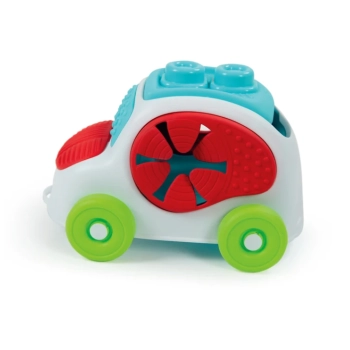 Clemmy Autko Sensoryczne z Klockami Sorter Clementoni 17315