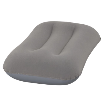 Dmuchana Poduszka Welurowa Szara 42 cm Bestway 67121