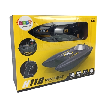 Łódź Motorówka Zdalnie Sterowana 1:47 Wyścigi 2,4G Zasięg 50 m