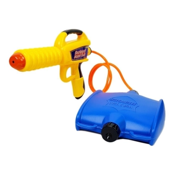 Pistolet na Wodę ze Zbiornikiem 1080 ml Żółto- Niebieski