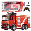 Wóz Strażacki Zdalnie Sterowany Wysuwana Drabina Rozpylanie Wody 2.4G 9CH