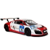 Auto R/C Audi R8 LMS Rastar 1:14 Biało-Czerwone