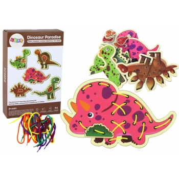 Gra Zręcznościowa Raj Dinozaurów Sznurowane Kolorowe
