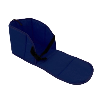 Materac Do Sanek Miękki Trzy Zapięcia Granatowy