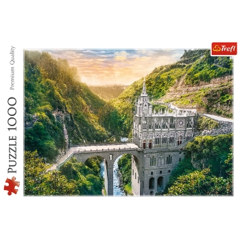 Puzzles - 1000 - Sanktuarium Las Lajas - Kolumbia - Trefl 10724