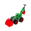 Traktor Koparka Łyżka Zielony 3671