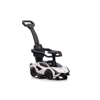 Jeździk z Pchaczem Lamborghini QLS-996T Biały