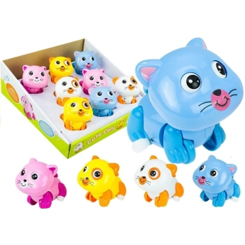 Zwierzątka Nakręcane Kotki Chodzą Ruszają Ogonem