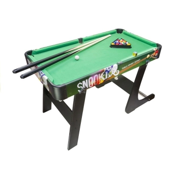 Duży Drewniany Składany Stół Bilardowy Gra + Bile