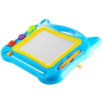 Duży Znikopis Tablica Magnetyczna Stempelki 2w1