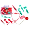 Apteczka Dziecięcia Narzędzia Lekarskie W Walizce Różowy
