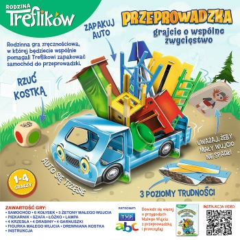 Gra zręcznościowa Przeprowadzka z Rodziną Treflików Trefl 02071
