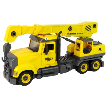 Ciężarówka Dźwig do Rozkręcania i Skręcania Żółta