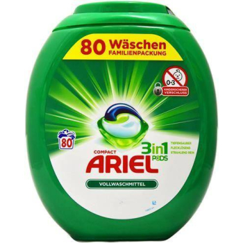 Ariel kapsułki 3 w 1 do tkanin białych 80 szt.
