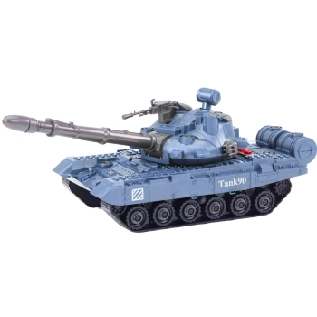 Czołg Pojazd Wojskowy DIY Do Rozkręcania Niebieski Dźwięki Zestaw Resoraki