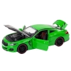 Auto Sportowe Metalowe Napęd Frykcyjny Otwierane Elementy 1:24 Zielone