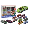 Zestaw Samochodzików Resoraki Autka Sportowe Wyścigowe 1:64 10 szt.