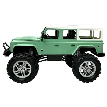 Auto Zdalnie Sterowane Land Rover Defender D110 R/C Zielony 7.5 km/h 1:14 2.4G
