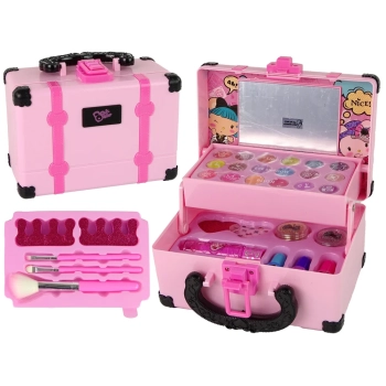 Zestaw Kosmetyków Dla Dzieci w Kuferku Różowy