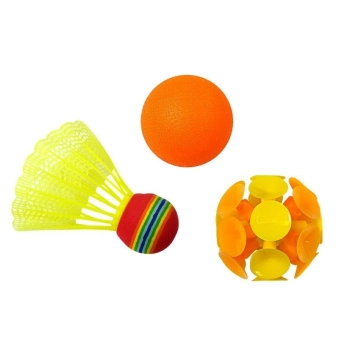 Zestaw Sportowy Rakiety Frisbee Diabolo