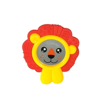 Zestaw Grzechotek Gryzaków Kolorowe Zwierzątka Misiu Żabka