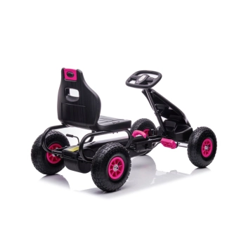 Gokart Na Pedały G18 Różowy