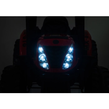 Traktor Na Akumulator A011 24V Czerwony