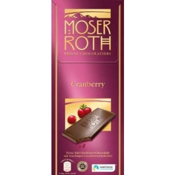 Czekolada gorzka z żurawiną 125 g