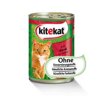 Kitekat z Wołowiną w galaretce 400 g