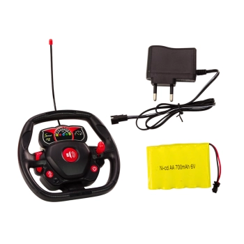 Samochód Sportowy Zdalnie Sterowany RC 1:12 Otwierane Drzwi Żółty