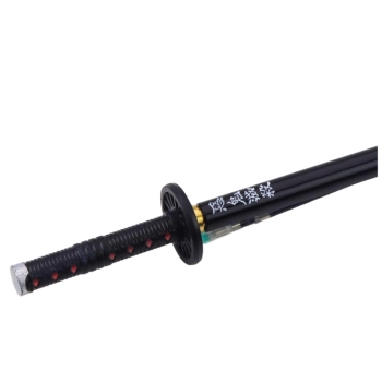 Długopis Miecz Katana Anime Metalowy Czarny Tusz Wymienny Wkład Czarny