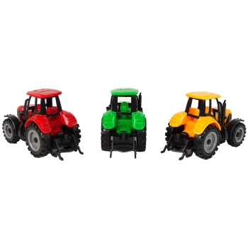 Pojazd Rolniczy Traktor Farma Duże Koła 3 Kolory