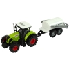 Zestaw Trzech Traktorów Naczepy Opryskiwacz Farma Ciągnik