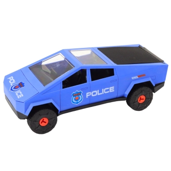 Zestaw Nowoczesne Auto z Quadem i Lawetą Do Rozkręcania DIY Niebieski