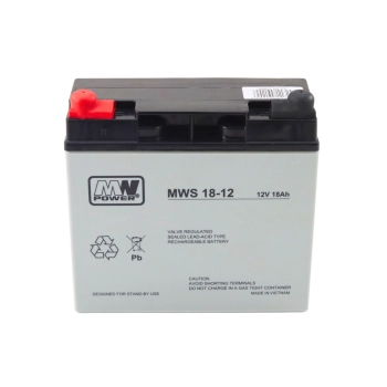 Akumulator Żelowy AGM Do Auta Na Akumulator 12V18Ah