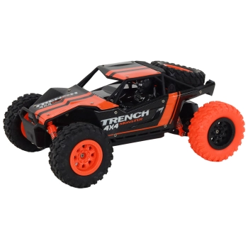 Autko Terenowe Zdalnie Sterowane R/C 1:24 Pomarańczowe