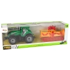 Zielony Traktor z Pomarańczowym Kultywatorem Napęd dla Dzieci