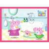 Puzzle - 4w1 (12, 15, 20, 24) - Peppa uwielbia przygody - Świnka Peppa - Trefl 34672