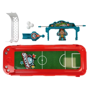 Gra Zręcznościowa Stołowa Piłka Nożna Wyrzutnia Bramka Karty