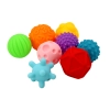 Zestaw Piłeczek Sensorycznych Różne Tekstury 8 Sztuk Kolorowe