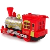 Lokomotywa Świąteczna Światła Dźwięk Czerwona Na Baterie