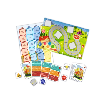 Gra dla dzieci Ruch drogowy Mistrz Wiedzy Trefl 01955