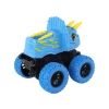 Pojazd Terenowy Pchacz Triceratops Gumowe Koła Niebieski