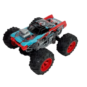 Auto Terenowe Zdalnie Sterowane 1:14 2.4G RC Czerwone Duże Koła