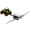 Zestaw Trzech Traktorów Naczepy Opryskiwacz Farma Ciągnik