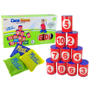 Gra Zręcznościowa Rzut do Celu Strącanie Puszek