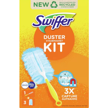 Swiffer Zestaw Startowy Uchwyt + 3 ściereczki Febreze