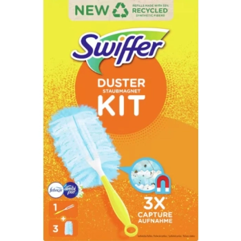 Swiffer Zestaw Startowy Uchwyt + 3 ściereczki Febreze
