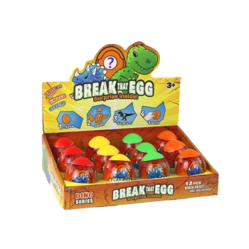 Magiczne Pękające Jajko Dinozaur W Skorupie 4 Kolory 6 cm